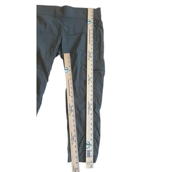 The Northface Outdoor Thin Chino Pants Womens Size XL Green Nylon - Picture 2 of 7